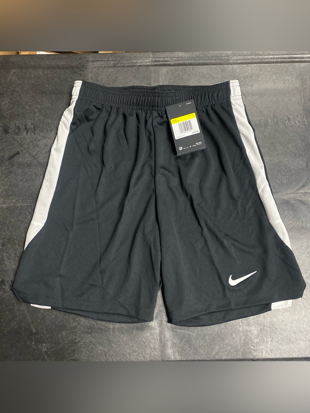 Nike Dri-FIT Men’s Hertha II Shorts Black White (AJ1236-010) Athletic Small NWT